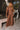 Solana Brown Wide Leg Pants- front full view