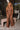 Solana Brown Wide Leg Pants- full body view