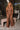Solana Brown Wide Leg Pants- full body view