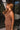 Solana Brown Zip-Up Flare Tank- side view