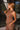Solana Brown Zip-Up Flare Tank- full side view