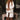 Ava Ivory Button-Up Midi Coat- full body view