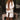Ava Ivory Button-Up Midi Coat- full body view