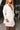 Ava Ivory Button-Up Midi Coat- close up top side view