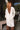 Ava Ivory Button-Up Midi Coat- front top view