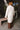 Ava Ivory Button-Up Midi Coat- full back view