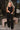 Ella Black Wide Leg Pants- front view