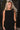 Isla Black Tie Flare Tank- front view