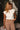 Maria Soft Cream Braided Sleeveless Sweater- frontal top view