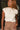 Maria Soft Cream Braided Sleeveless Sweater- front top view