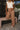 Ella Mocha Brown Wide Leg Pants- top front view