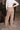 Brielle Light Mocha Wide Leg Pants- back view