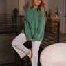 Dakota Dark Green Sweatshirt - full body view