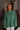 Dakota Dark Green Sweatshirt - close up top view