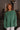 Dakota Dark Green Sweatshirt - close up top view