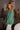 Dakota Dark Green Sweatshirt - frontal side view