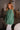 Dakota Dark Green Sweatshirt - frontal side view