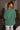 Dakota Dark Green Sweatshirt - back view