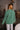 Dakota Dark Green Sweatshirt - close up back view