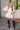 Jodi Cream Drop Waist Mini Dress - full front view