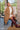 Ava Camel Button-Up Midi Coat - sitting view