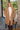 Ava Camel Button-Up Midi Coat - front view