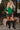 Liza Green Long Sleeve Sweater - full body front view