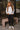 Mandie Heather Grey Quarter-Zip Pullover - full body front view