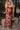 Lexie Mauve Multi Floral Satin Midi Dress - front view