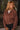 Cambry Brown Zip-Up Sweatshirt - front