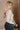 Willa Oatmeal High Neck Top- back view