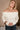 Raya Ivory Fringe Off-The-Shoulder Sweater- close up top view