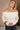 Raya Ivory Fringe Off-The-Shoulder Sweater- close up top view