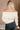 Raya Ivory Fringe Off-The-Shoulder Sweater- back view