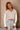 Liana Taupe & Cream Cable Knit Cardigan- front view