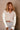 Liana Taupe & Cream Cable Knit Cardigan- front top view