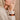 Polly Brown Marbled Square Bangle - on models wrist