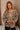 Nicole Cheetah Shearling & Corduroy Jacket- front view