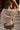 Freya Taupe Knit Cape Cardigan- top back view