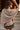 Freya Taupe Knit Cape Cardigan- top back view