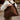 Sophia Dark Brown Suede & Studs Tote- shown on model's shoulder