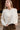 Wren Cream Knit Long Sleeve Sweater- front top view