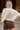 Wren Cream Knit Long Sleeve Sweater- close up back view