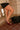 Mia Aree Burgundy Patent Leather Mule- front view on model