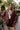 Solana Burgundy Faux Leather Jacket- front view