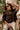 Freya Dark Brown Knit Cape Cardigan- front view