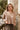 Wren Dark Taupe Knit Long Sleeve Sweater- close up front view