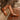Mystic Camel Studded Ankle Strap Flat - side view on model