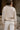 Marlowe Taupe Quarter Button-Up Sweater- back view