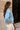Ellie Blue Quarter Zip-Up Sweater- side view